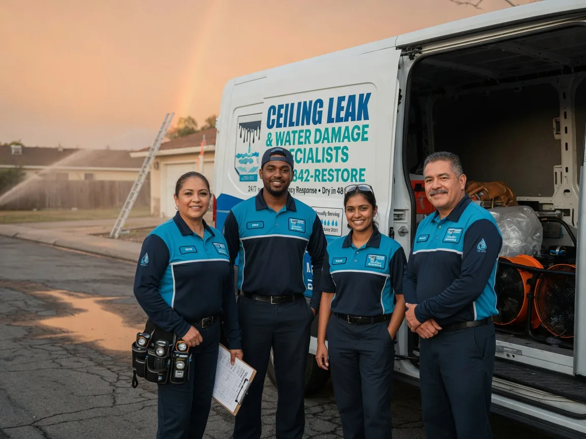 Ceiling Leak Cleanup company in Glenburn, ME